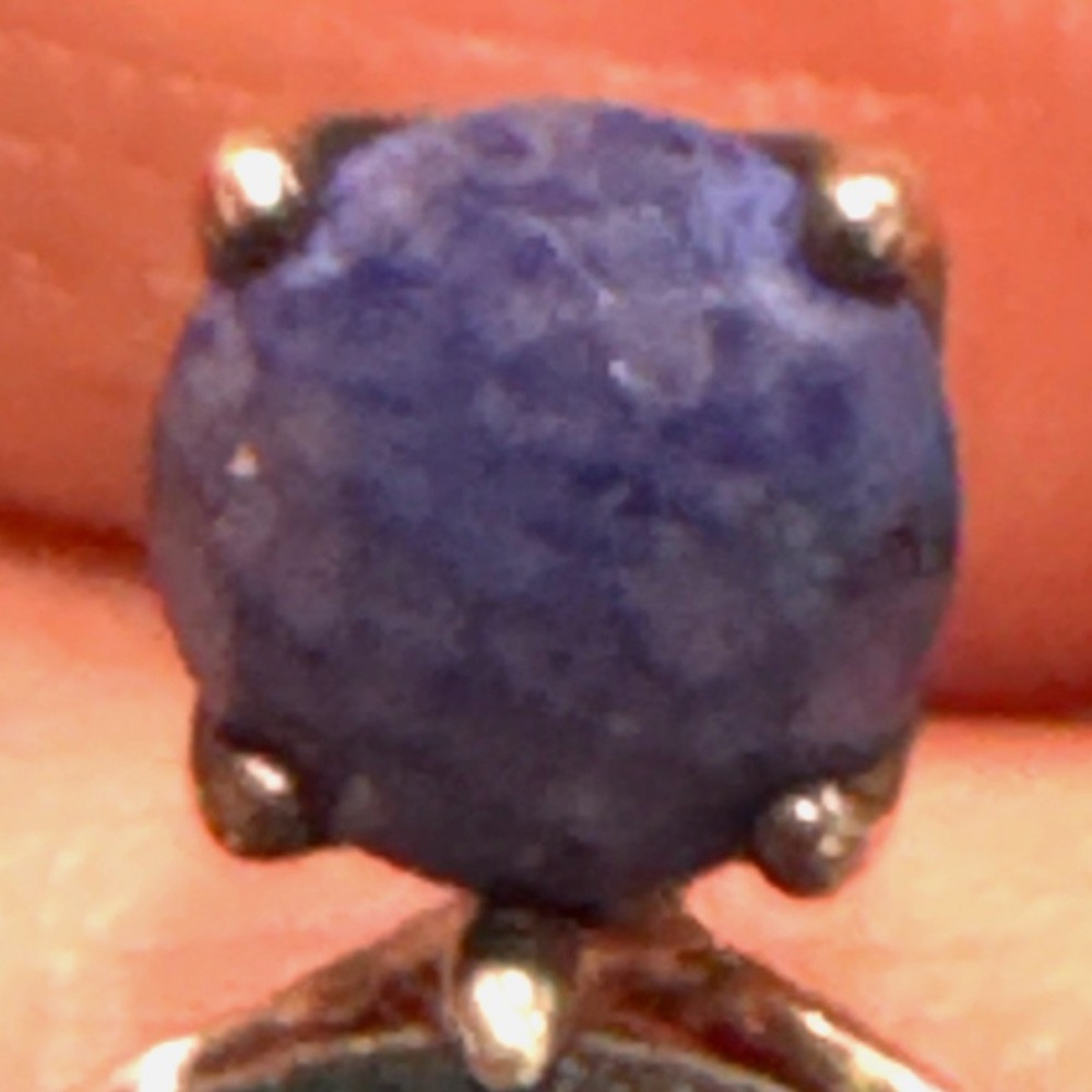 Ippolita Sterling 2 Blue Quartz, Lapis Stud Post Earrings TIMELESS - Picture 10 of 11